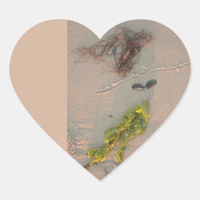 Adesivo Coração Sereia (Frente)