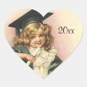Adesivo Coração SÍMBOLOS Doce Diploma de Formando de Graduação da 