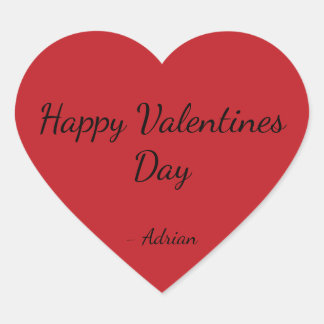 Adesivo Coração Simple and Cute Valentines Day Stickers