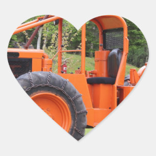 Adesivo Coração Skidder de Timberjack