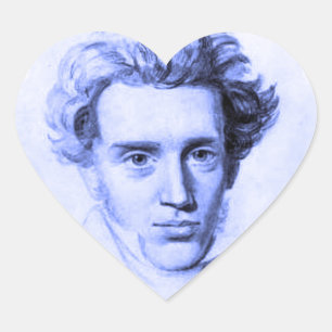 ADESIVO CORAÇÃO "SOREN KIERKEGAARD"