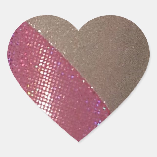 Adesivo Coração Sparkle & Shine (Frente)