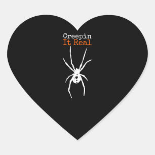 Adesivo Coração Spider G Figurino do Dia de as Bruxas engraçado -