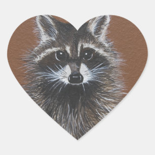 Adesivo Coração Sticker "Rocky"