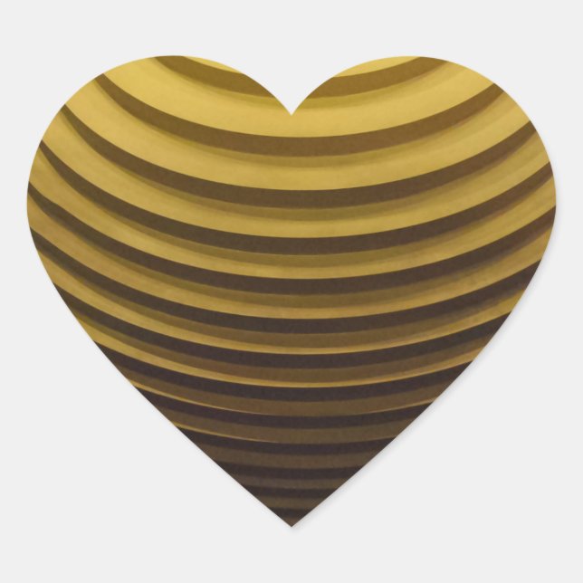 Adesivo Coração Taipei 101 Damper Heart Sticker (Frente)