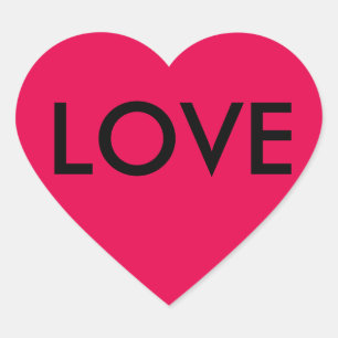 Adesivo Coração Tampas de amor