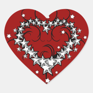 Adesivo Coração tatuagens_008(1) TATUAGEM DE CORAÇÃO DE AMOR VER