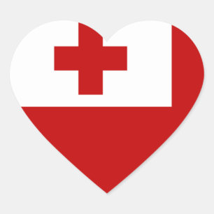 Adesivo Coração tonga