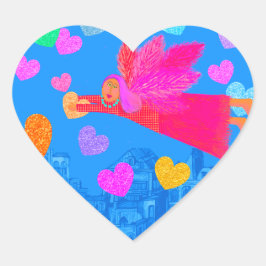 Adesivo Coração Tudo Que Você Precisa É De Amor