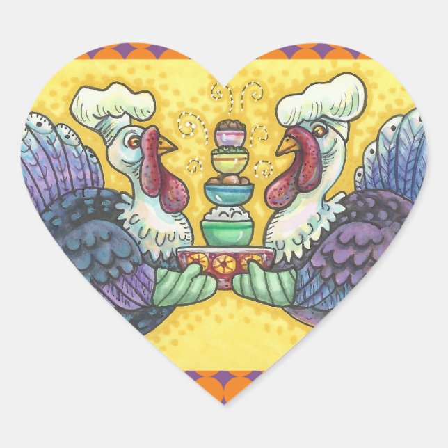 Adesivo Coração TURQUIA E TODAS AS FIXINAS A AGRADECER A Hrt (Frente)