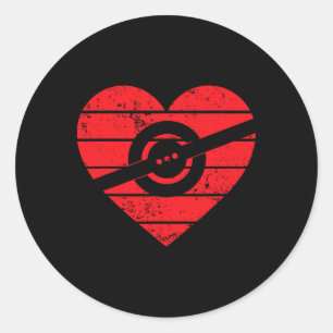 Adesivo Coração Uma Roda Amor Skate Elétrico Float Ska