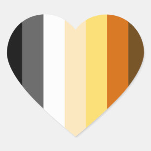 Adesivo Coração Urso Ordenado