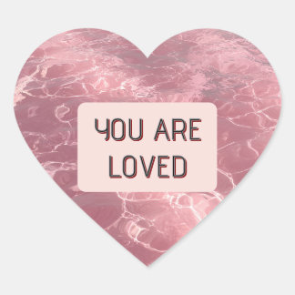 Adesivo Coração Valentine Heart Sticker Show Someone You Care