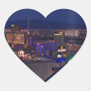 ADESIVO CORAÇÃO VEGAS CORAÇÃO