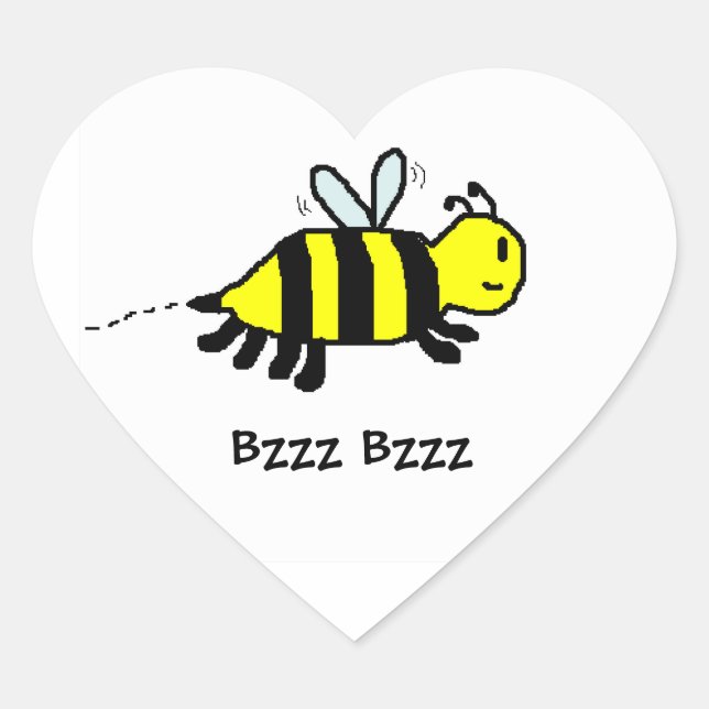 Adesivo Coração VELHA DE Aniversário DO HAP (Frente)