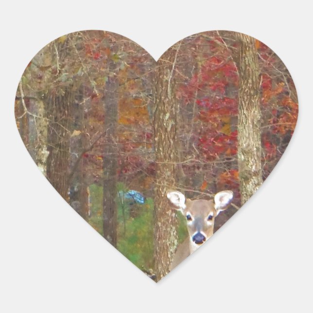 Adesivo Coração Vendedor de Natal (Frente)