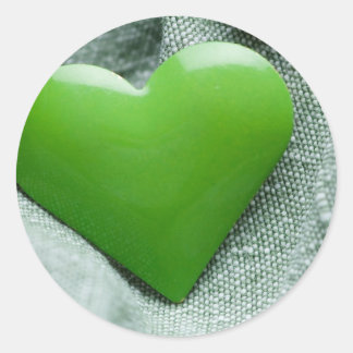 Adesivo Coração Verde