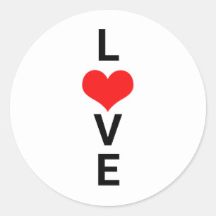 Adesivo Coração Vermelho de Amor Fofo Dia dos Namorados Br