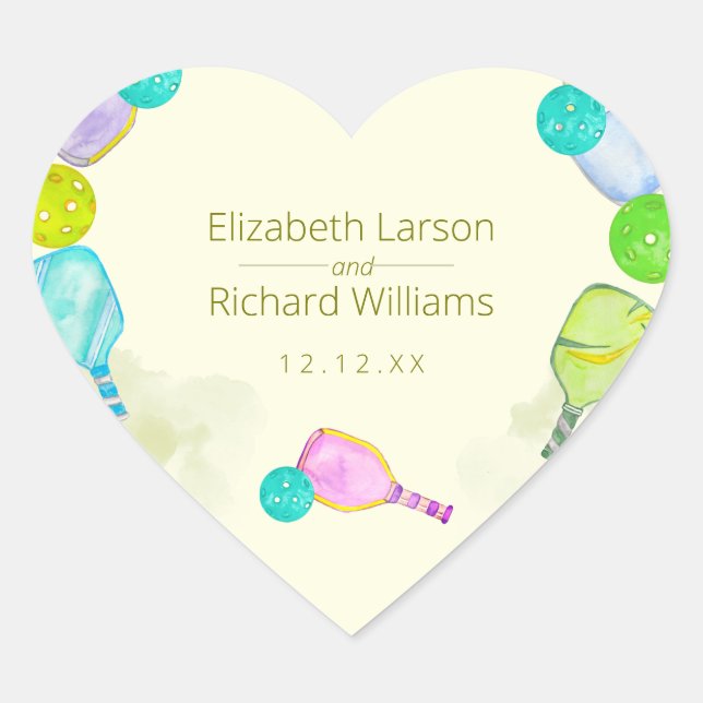 Adesivo Coração Vinheta (Frente)