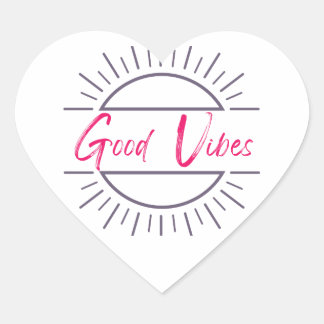 Adesivo Coração Vinheta