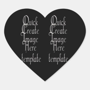 Adesivo Coração Vinheta