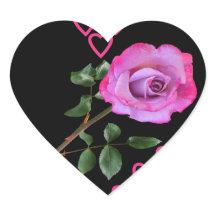 Vinheta de coração da mãe