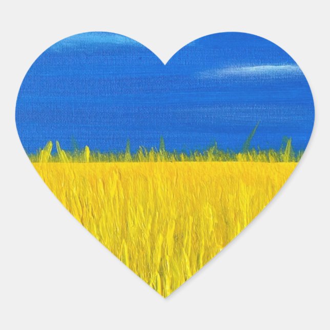 Adesivo Coração Vinheta "Harvesting Democracy" (Frente)