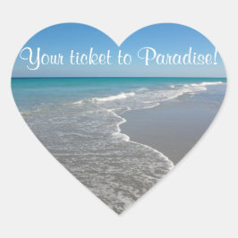 Adesivo Coração Vinhetas de Casamento para Envelope de Selo - Ocea