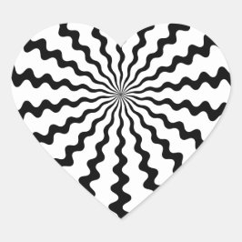 Adesivo Coração Vinhetas de Coração Quebradas