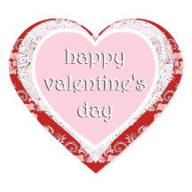 Vintage feliz dia de os namorados Vermelho e Rosa