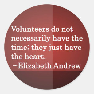 Adesivo Coração Voluntário