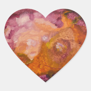 Adesivo Coração Yin Yang