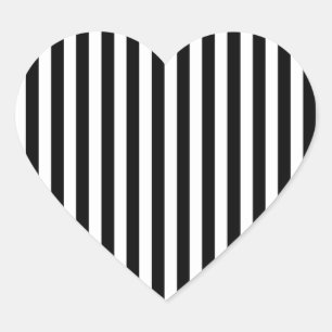 Adesivo Coração Zebra tira qualquer cor branca preta