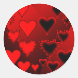 Adesivo Corações
