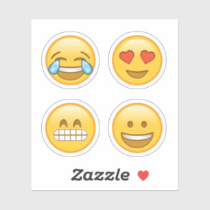 Adesivo Corações de Corações de Emoji Stickers Cachos LOL