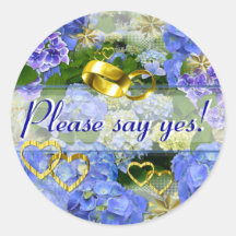 CORAÇÕES E HIDRANGÉS ~ Envelopes Seladores # 3