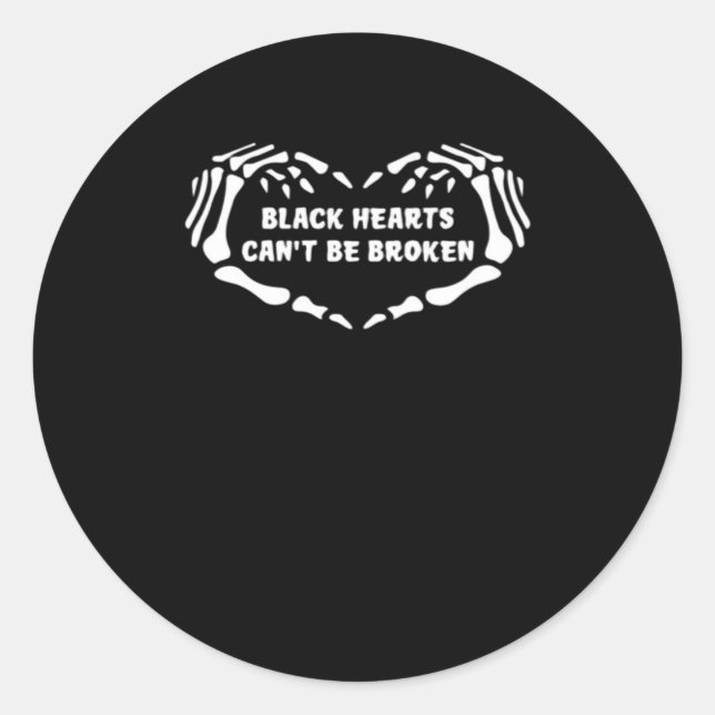 Adesivo Corações não clássicos (Frente)