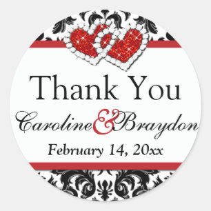 Adesivo Corações Pretos, Pretos, Pretos, Redondos, 1,5", A