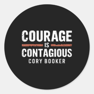 Adesivo Coragem De Cory Booker É Política De Citação Conta