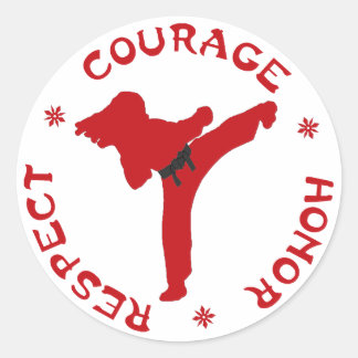 Adesivo Coragem Honra Respeito Lady Stickers