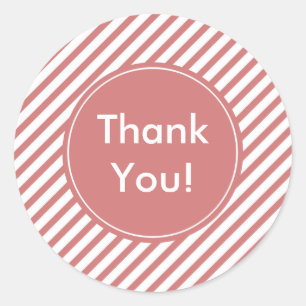 Adesivo Coral e Stripes Brancas