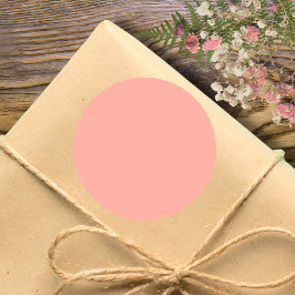 Adesivo Coral Pastel Sólido | Clássico | Elegante