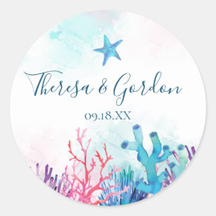 Adesivo Coral Starfish, Stickers