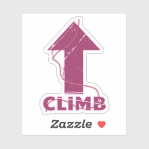 Adesivo Corda escalada do topo