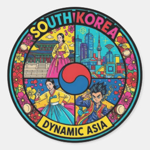 ADESIVO COREIA DO SUL
