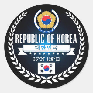 Adesivo Coreia do Sul