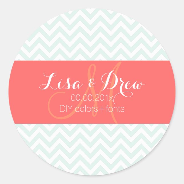 Adesivo Cores dinâmicas de design/divisa/diy do PixDezines (Frente)