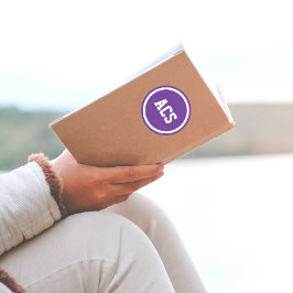 Adesivo Cores Escolares Roxo e Branco