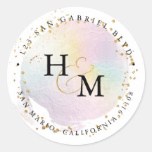 Cores Holográficas Ampersand de Roteiro Dourado