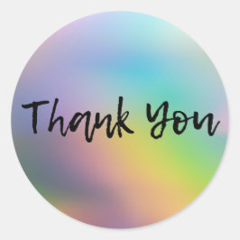 Adesivo Cores - Pequenas empresas Obrigado